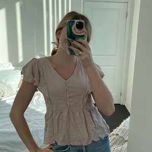 Pink Urban Romantica Blouse - size XS